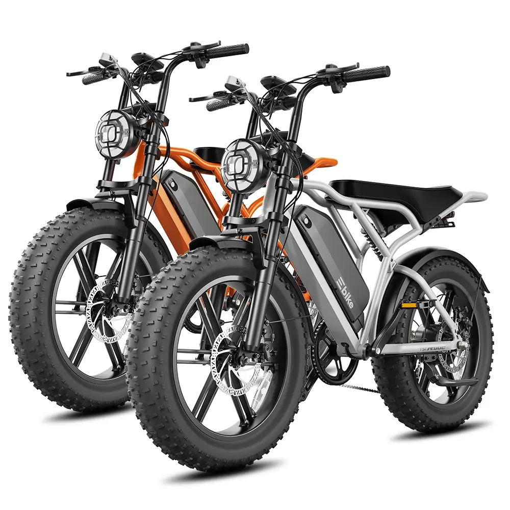 TST® Combo Sale R002 20" Full Suspension Moped-Style Ebike - Image 8