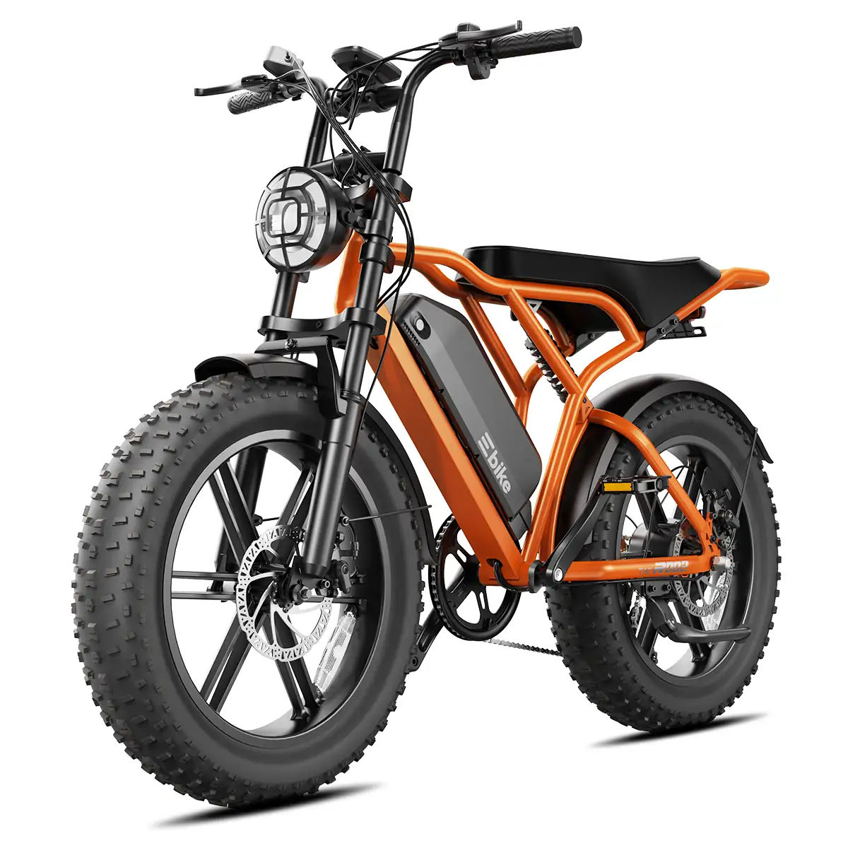 TST® R002 20'' 1500W Full Suspension Moped-style Electric Bike - Image 18