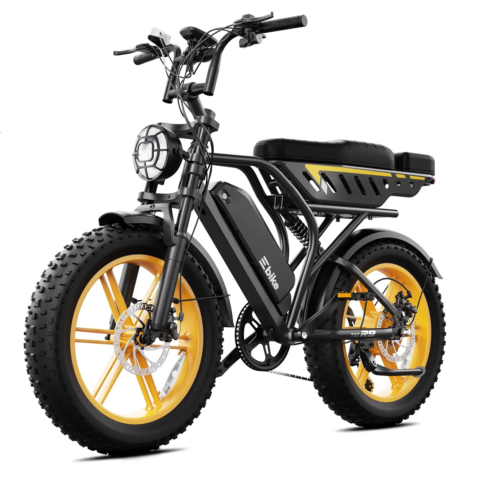TST R9 1500W Full-Suspension Moped Style Electric Bike (2026 Model) - Image 17